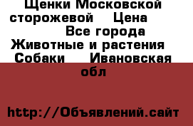 Щенки Московской сторожевой  › Цена ­ 25 000 - Все города Животные и растения » Собаки   . Ивановская обл.